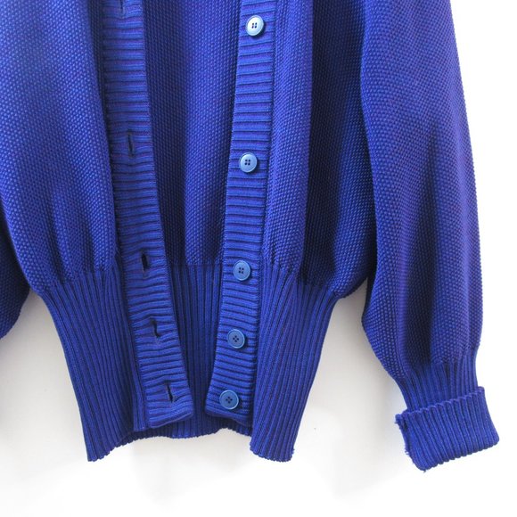 YSL Rive Gauche By Yves Saint Laurent Vintage Cardigan Sweater - Picture 3 of 6